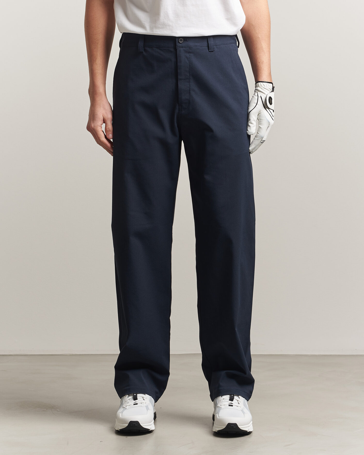 Heren | Broeken | J.Lindeberg | Devyn Straight Vent Pants JL Navy