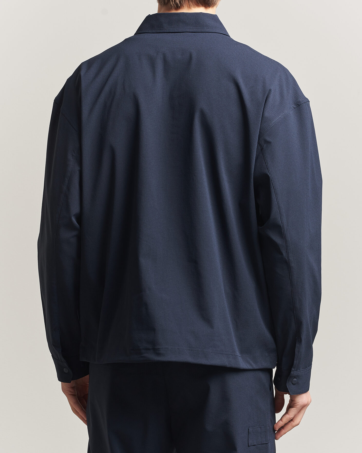 Heren | Overhemden | J.Lindeberg | Dex Coach Overshirt JL Navy
