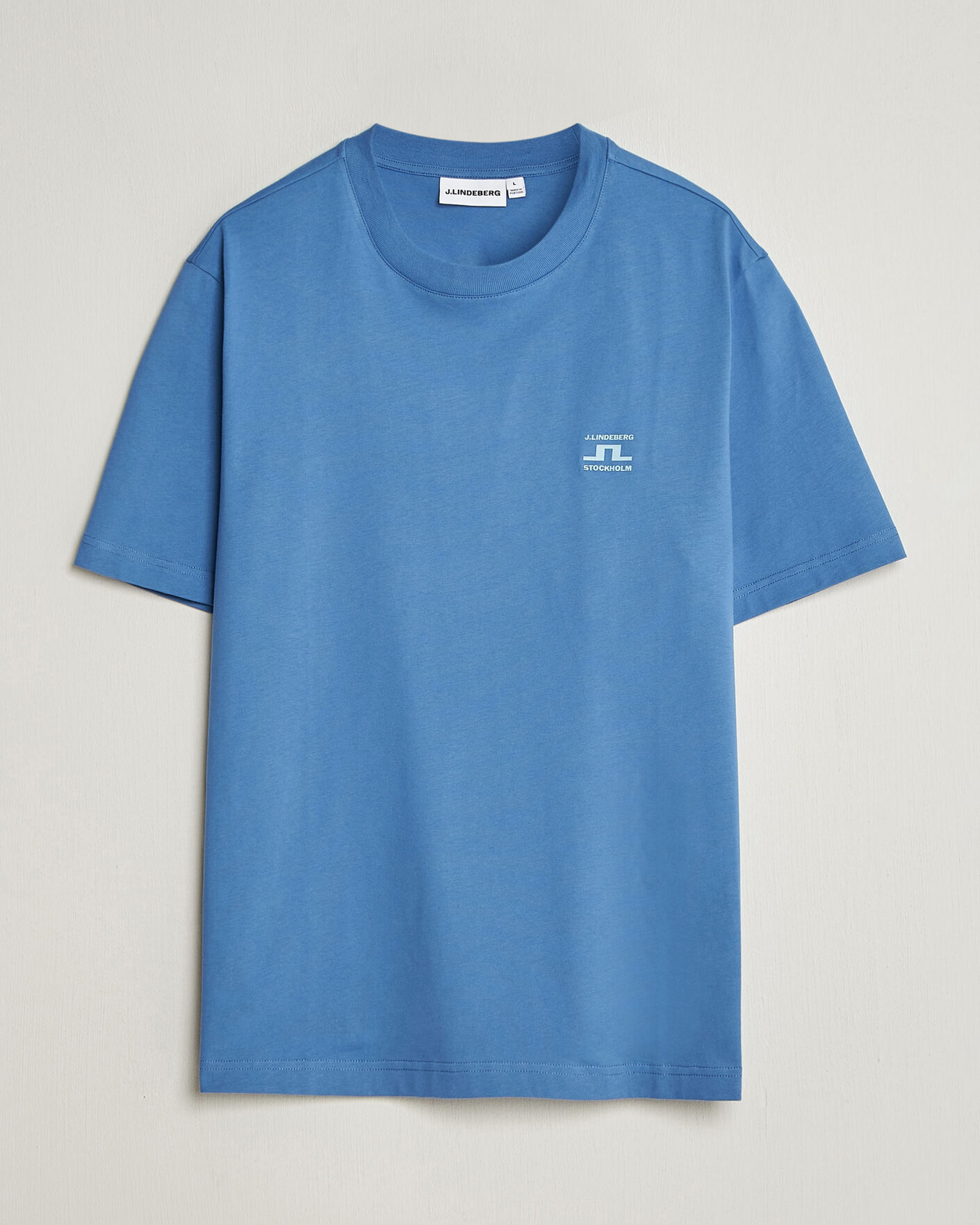 Heren | T-shirts | J.Lindeberg | Parcie T-Shirt Federal Blue