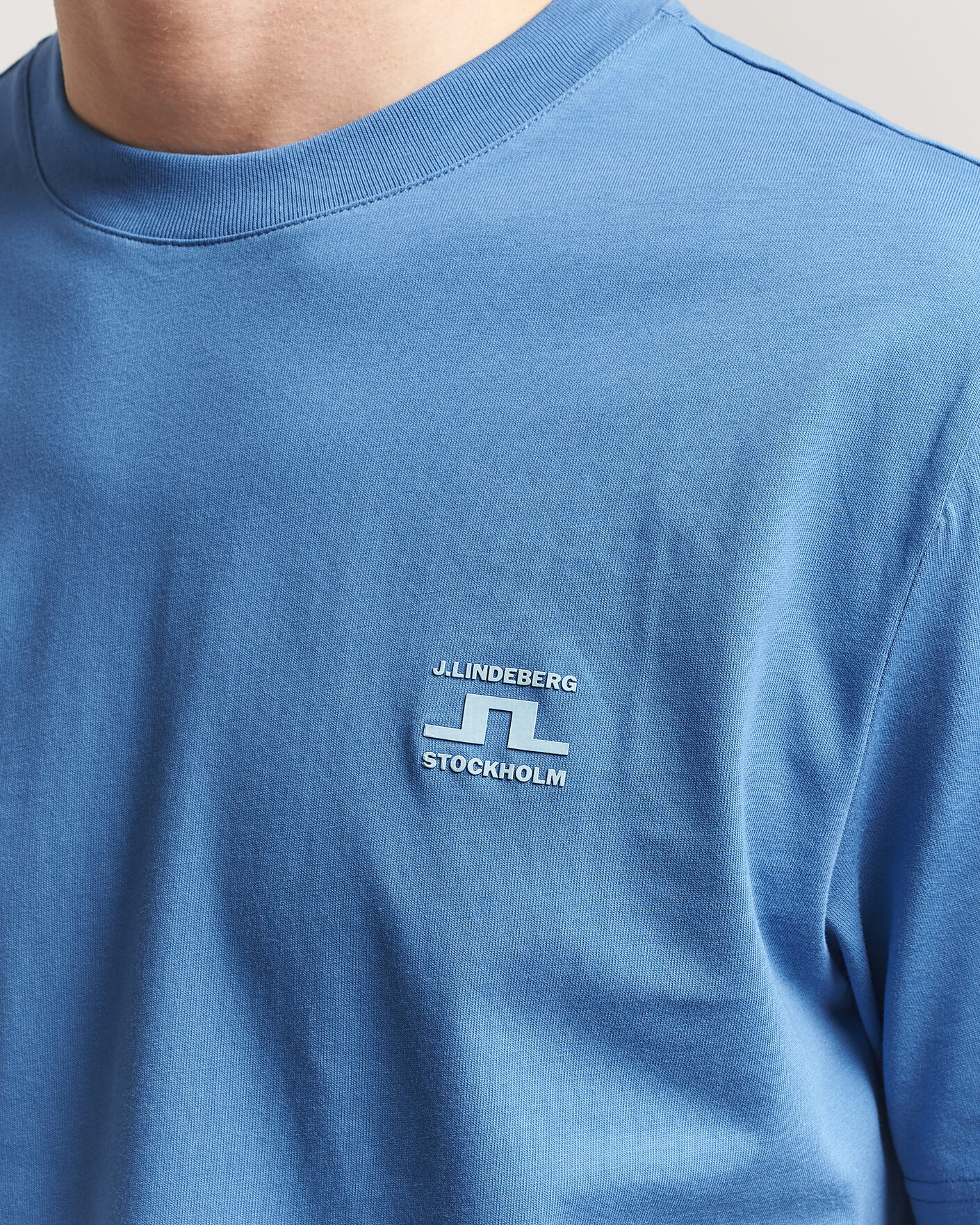 Heren | T-shirts | J.Lindeberg | Parcie T-Shirt Federal Blue