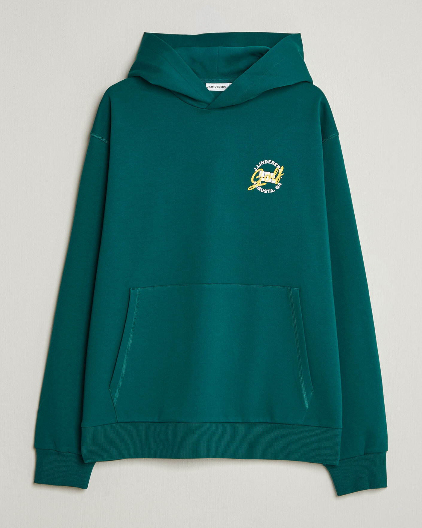 Heren | Truien | J.Lindeberg | Club Masters Tour Hoodie Forest Biome