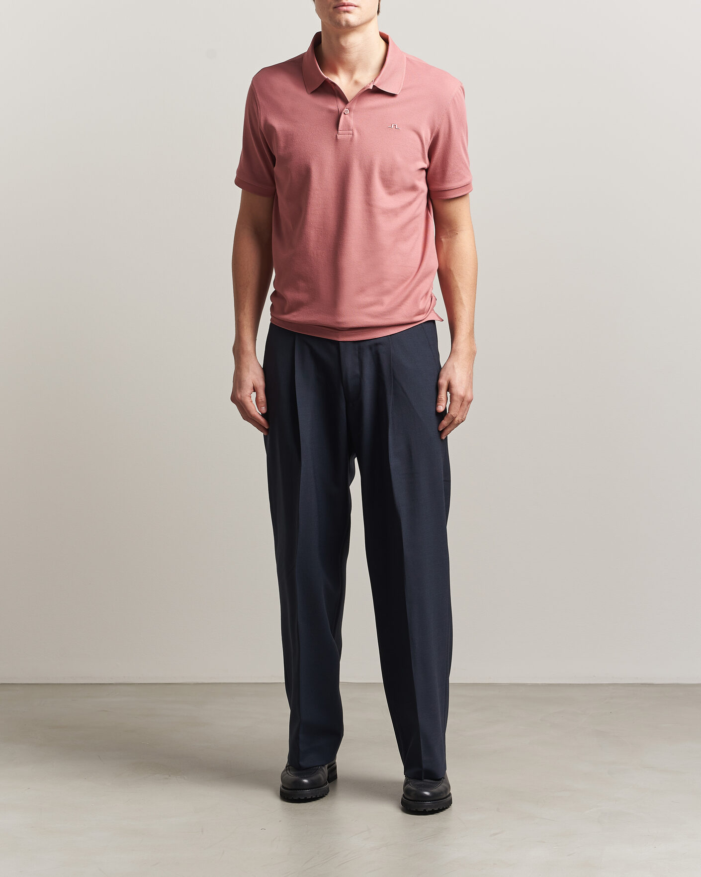 Heren | Polo's | J.Lindeberg | Verse Polo Withered Rose