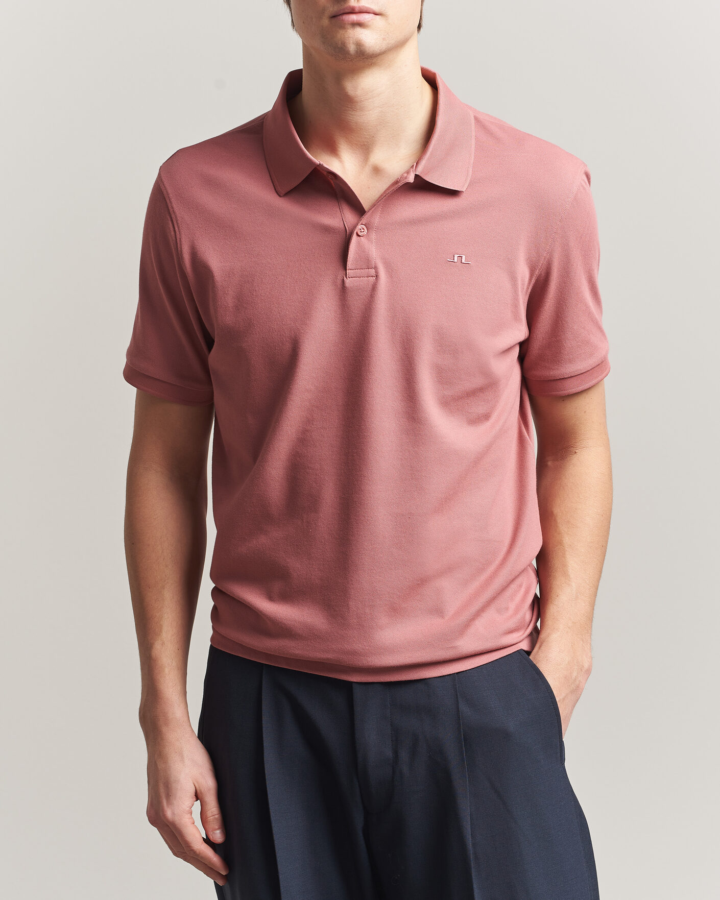 Heren | Polo's | J.Lindeberg | Verse Polo Withered Rose