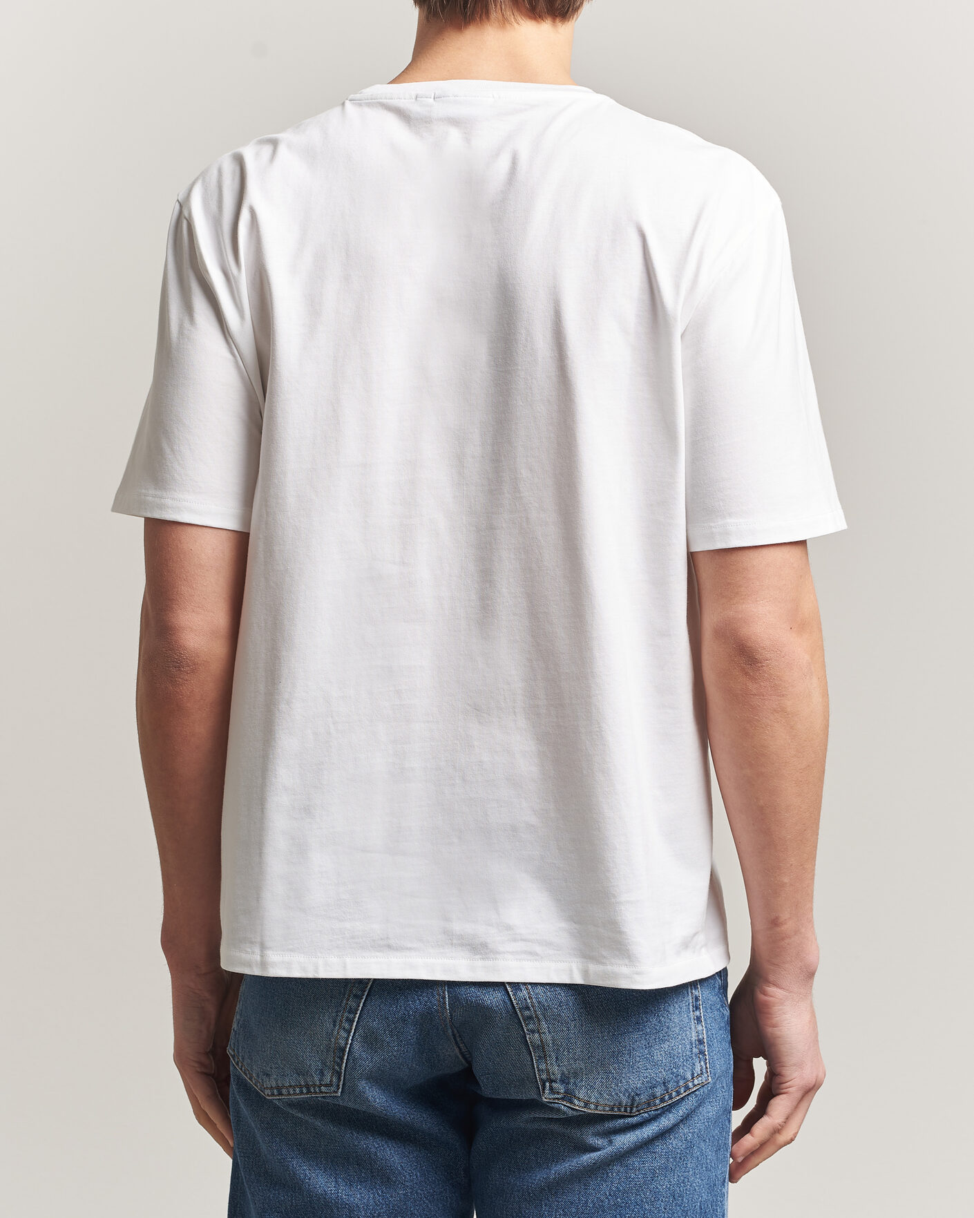Heren | T-shirts | J.Lindeberg | Alpha T-Shirt White