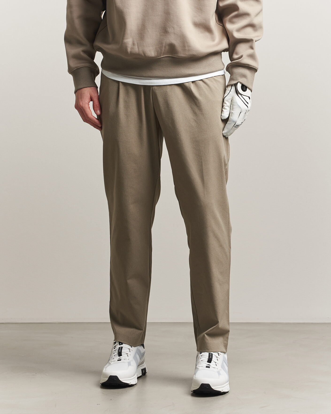 Heren | Broeken | J.Lindeberg | Harris Drawstring Pants Brindle
