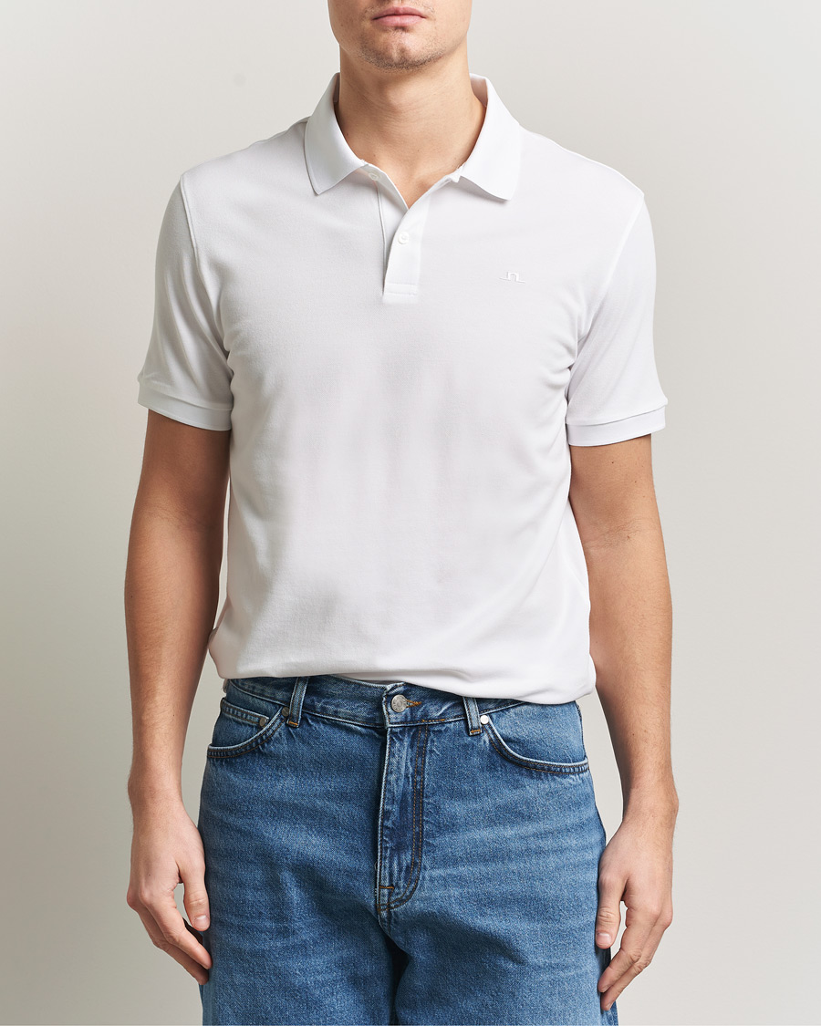 Heren | Polo's | J.Lindeberg | Verse Polo White