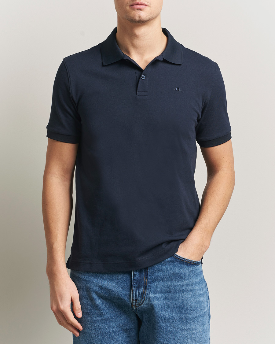 Heren | Polo's | J.Lindeberg | Verse Polo JL Navy