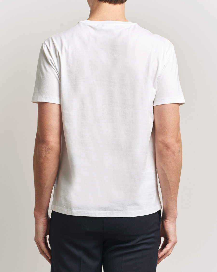 Heren | T-shirts | J.Lindeberg | Sid Basic T-Shirt White