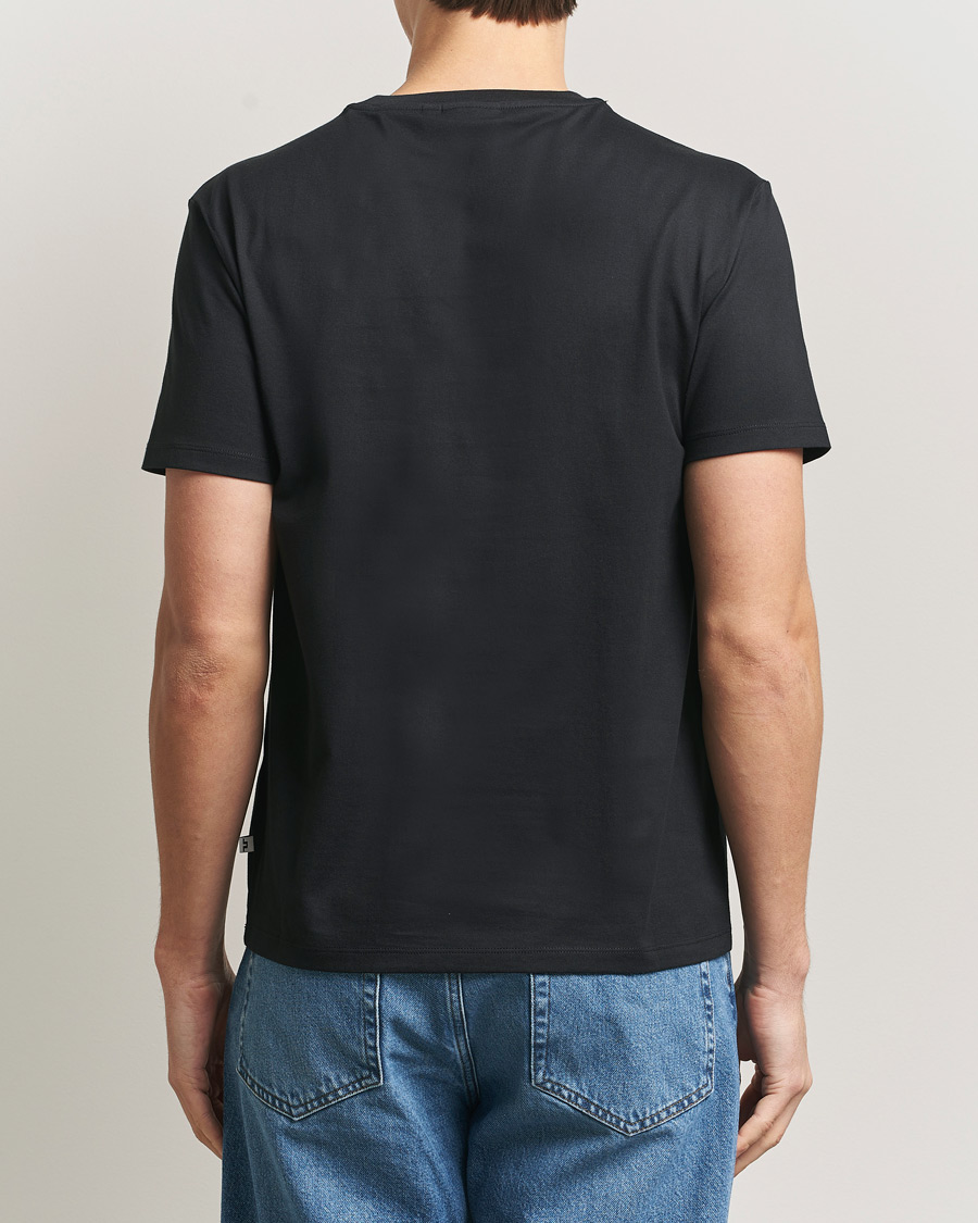 Heren | T-shirts | J.Lindeberg | Sid Basic T-Shirt Black