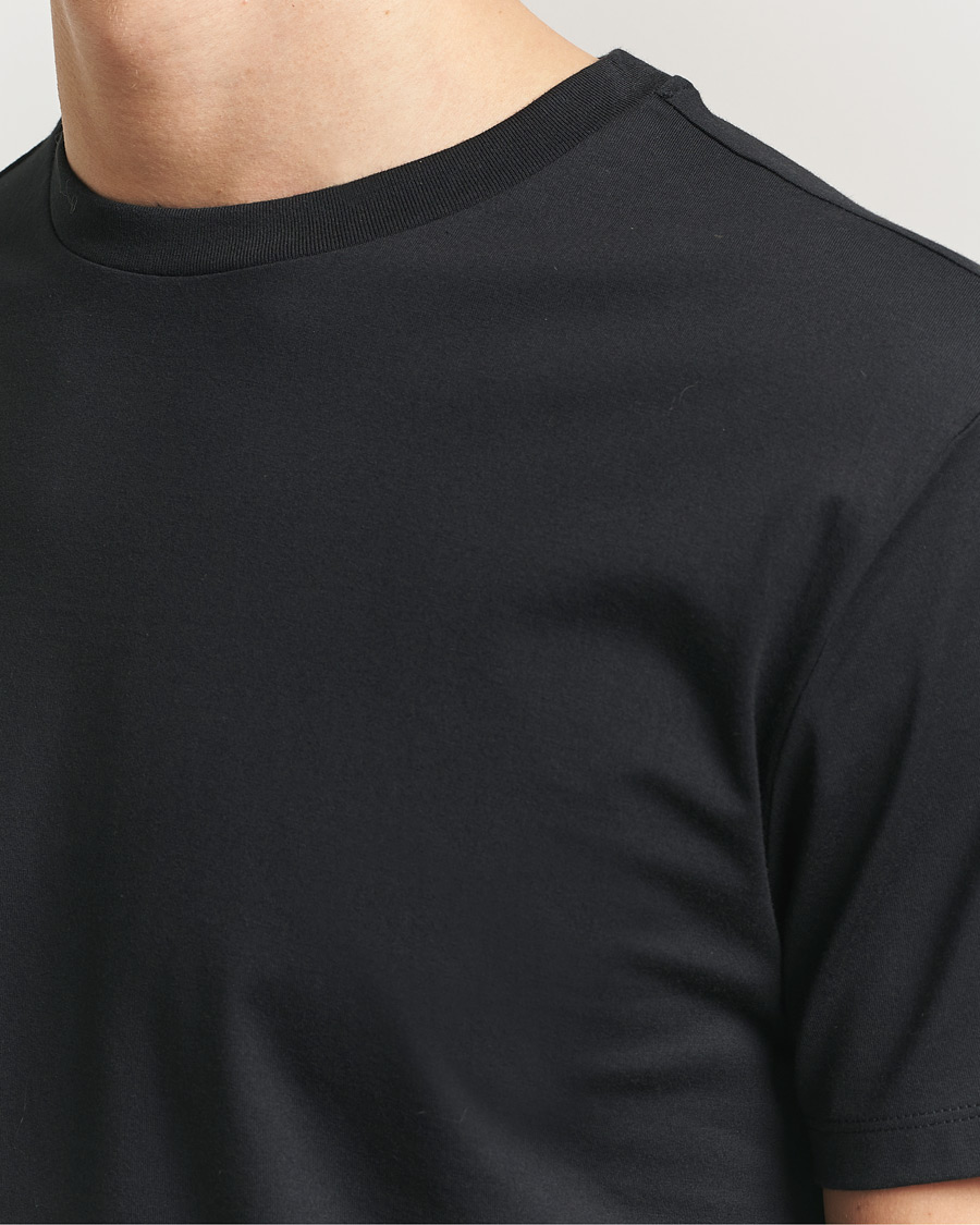 Heren | T-shirts | J.Lindeberg | Sid Basic T-Shirt Black