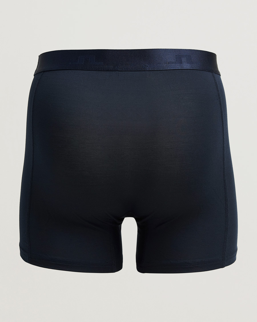 Heren | Ondergoed | J.Lindeberg | 3-Pack Bridge Lyocell Boxer JL Navy