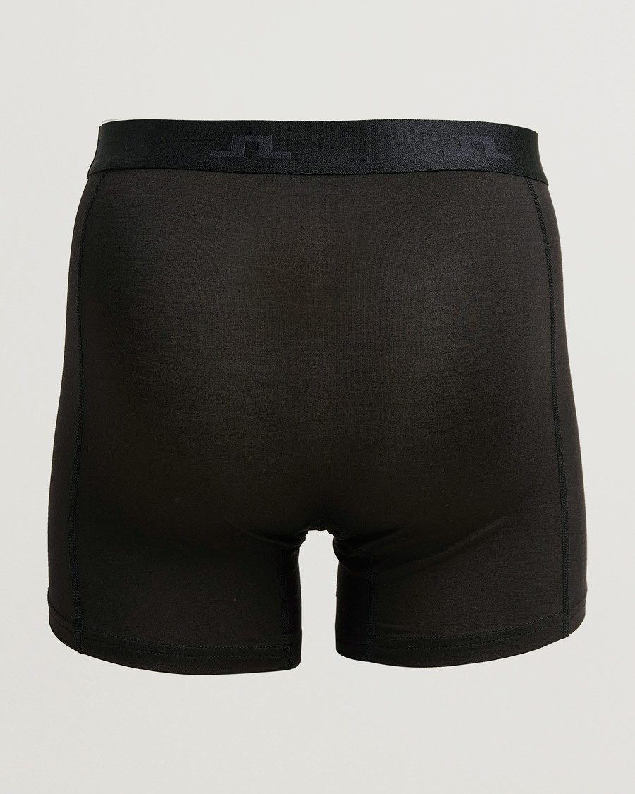 Heren | Ondergoed | J.Lindeberg | 3-Pack Bridge Lyocell Boxer Black