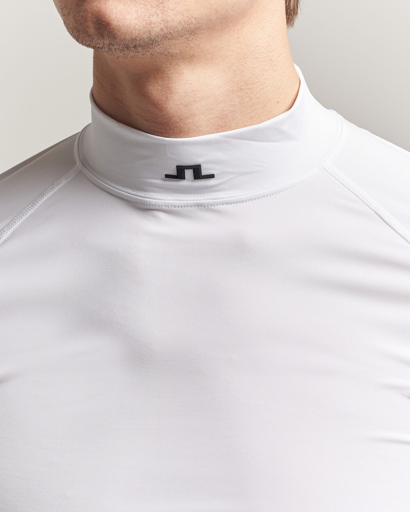 Heren | Golfkleding | J.Lindeberg | Ello Compression T-Shirt White
