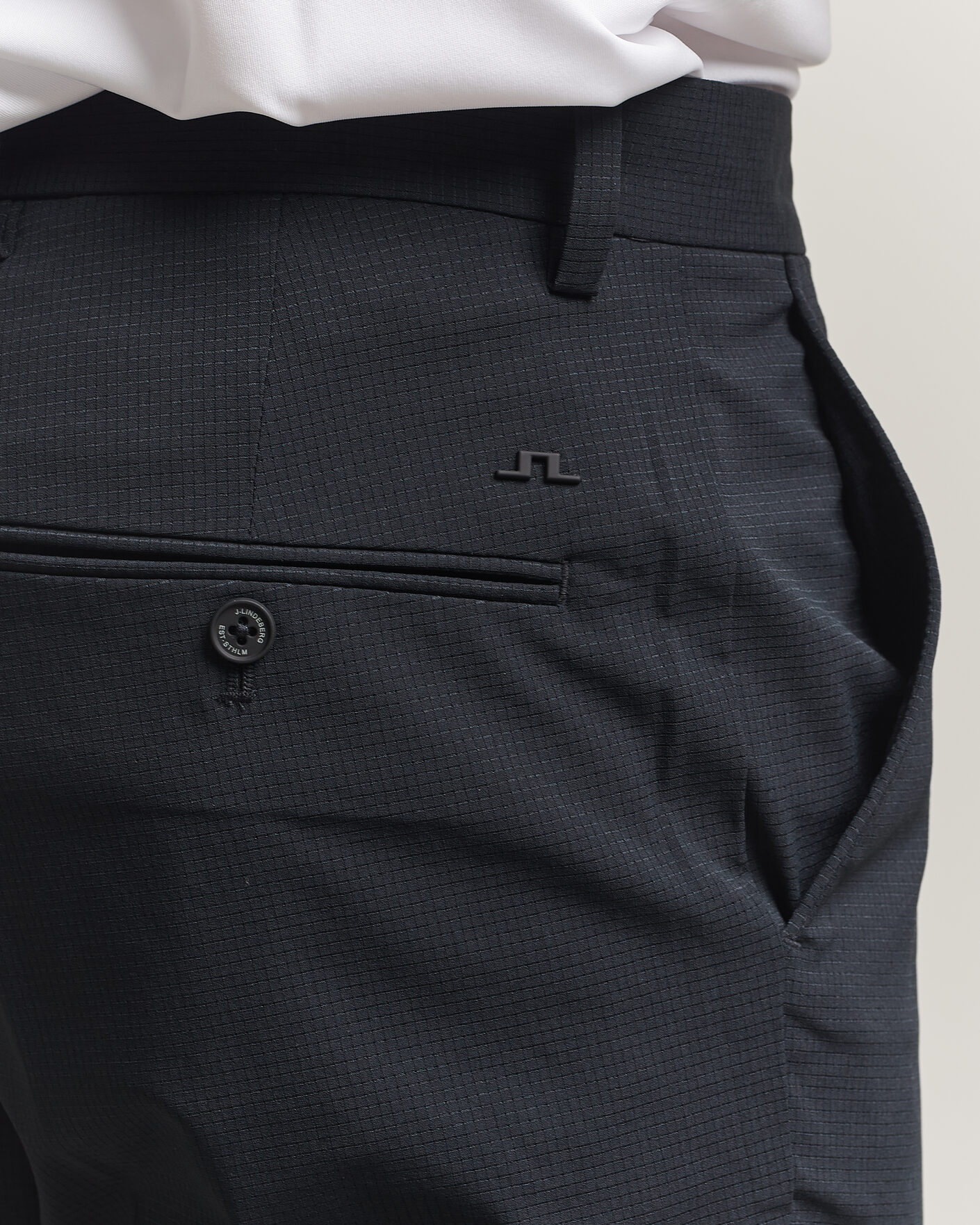 Heren | Korte broek | J.Lindeberg | Vent Golf Shorts Black