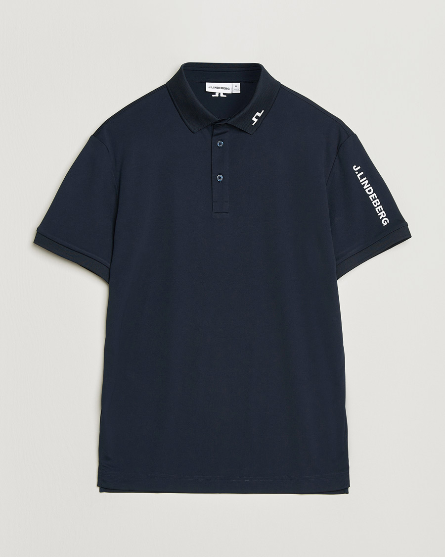 Heren | Polo's | J.Lindeberg | Tour Tech Polo JL Navy