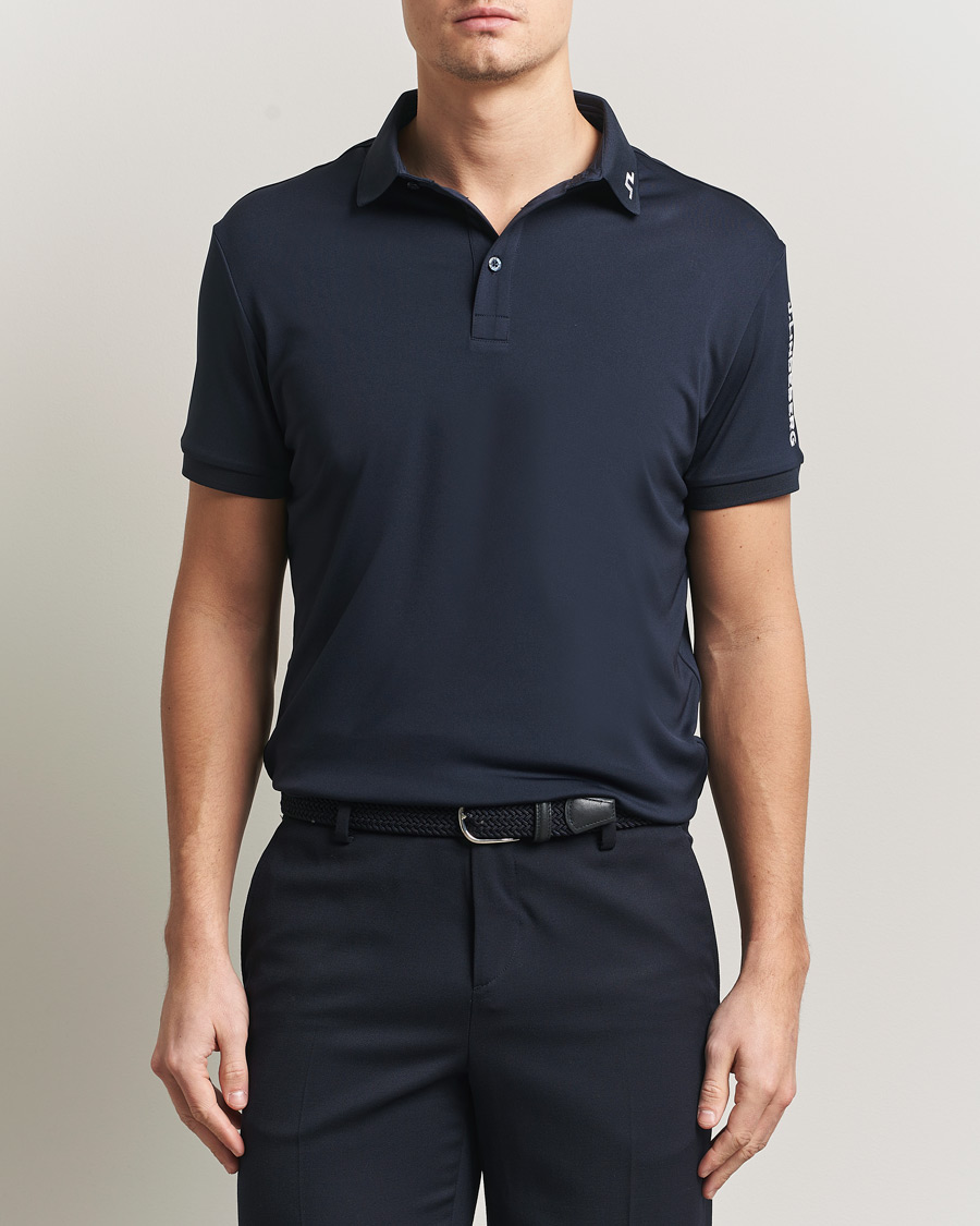 Heren | Polo's | J.Lindeberg | Tour Tech Polo JL Navy