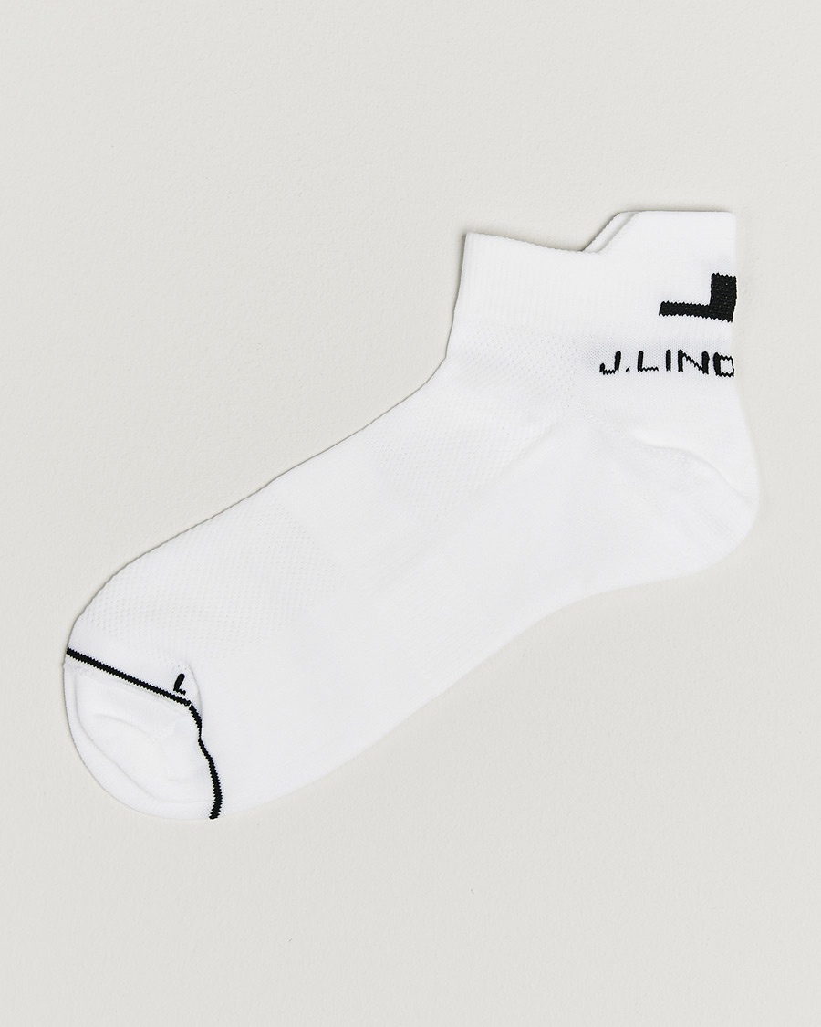 Heren | Ondergoed | J.Lindeberg | Spin Short Golf Sock White
