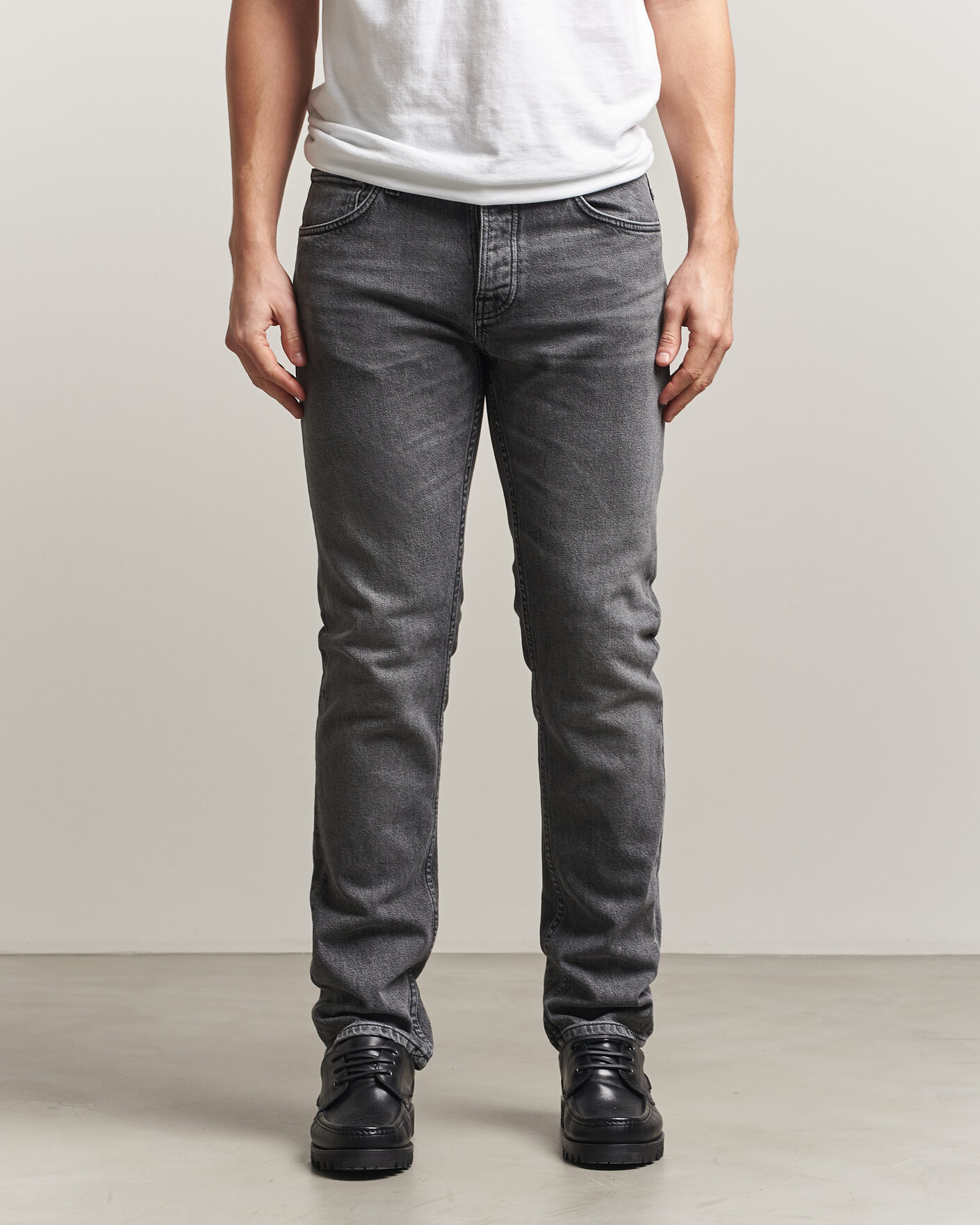 Heren | Broeken | Nudie Jeans | Grim Tim Jeans Cloud Grey