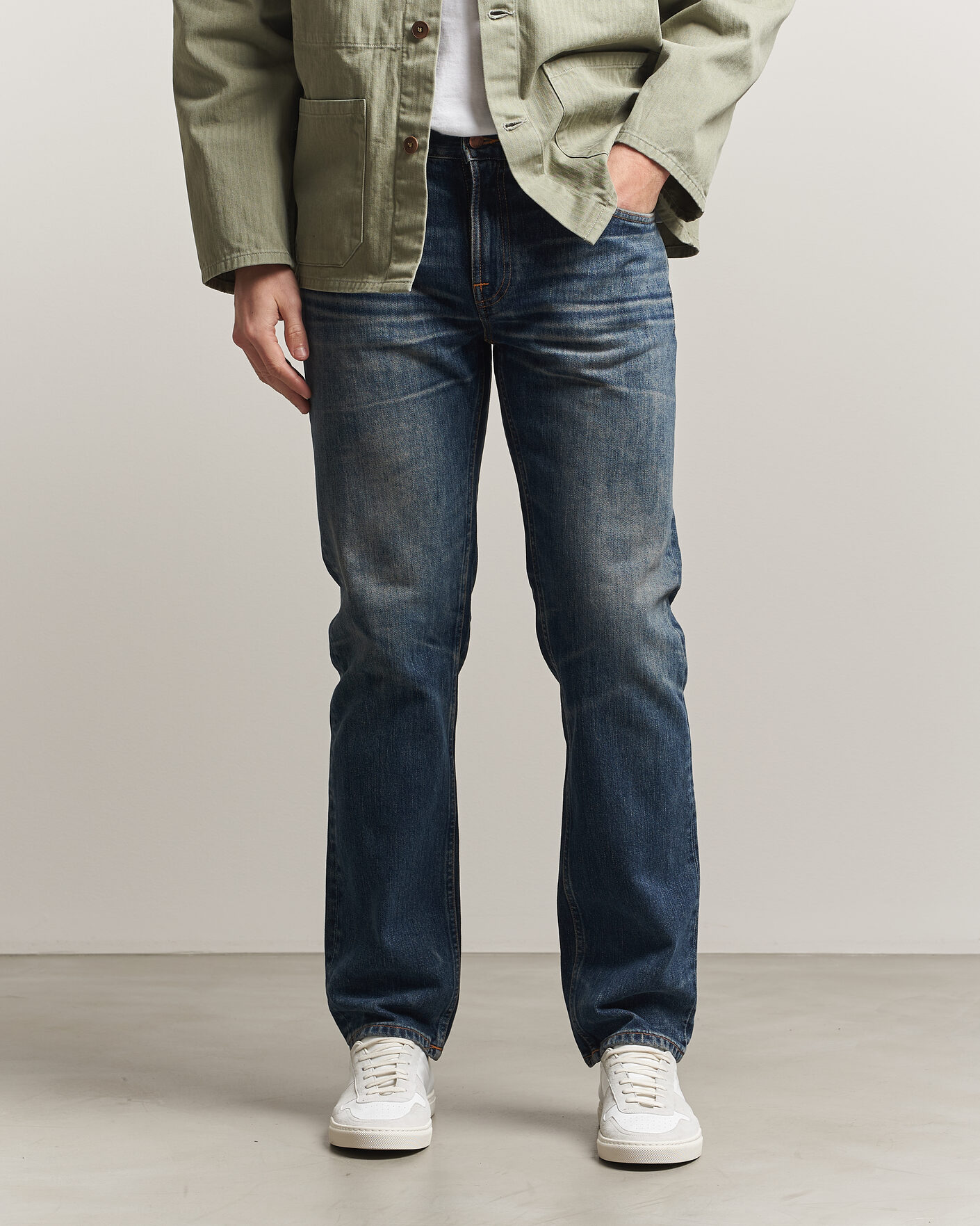Heren | Broeken | Nudie Jeans | Gritty Jackson Jeans Sand Tracks