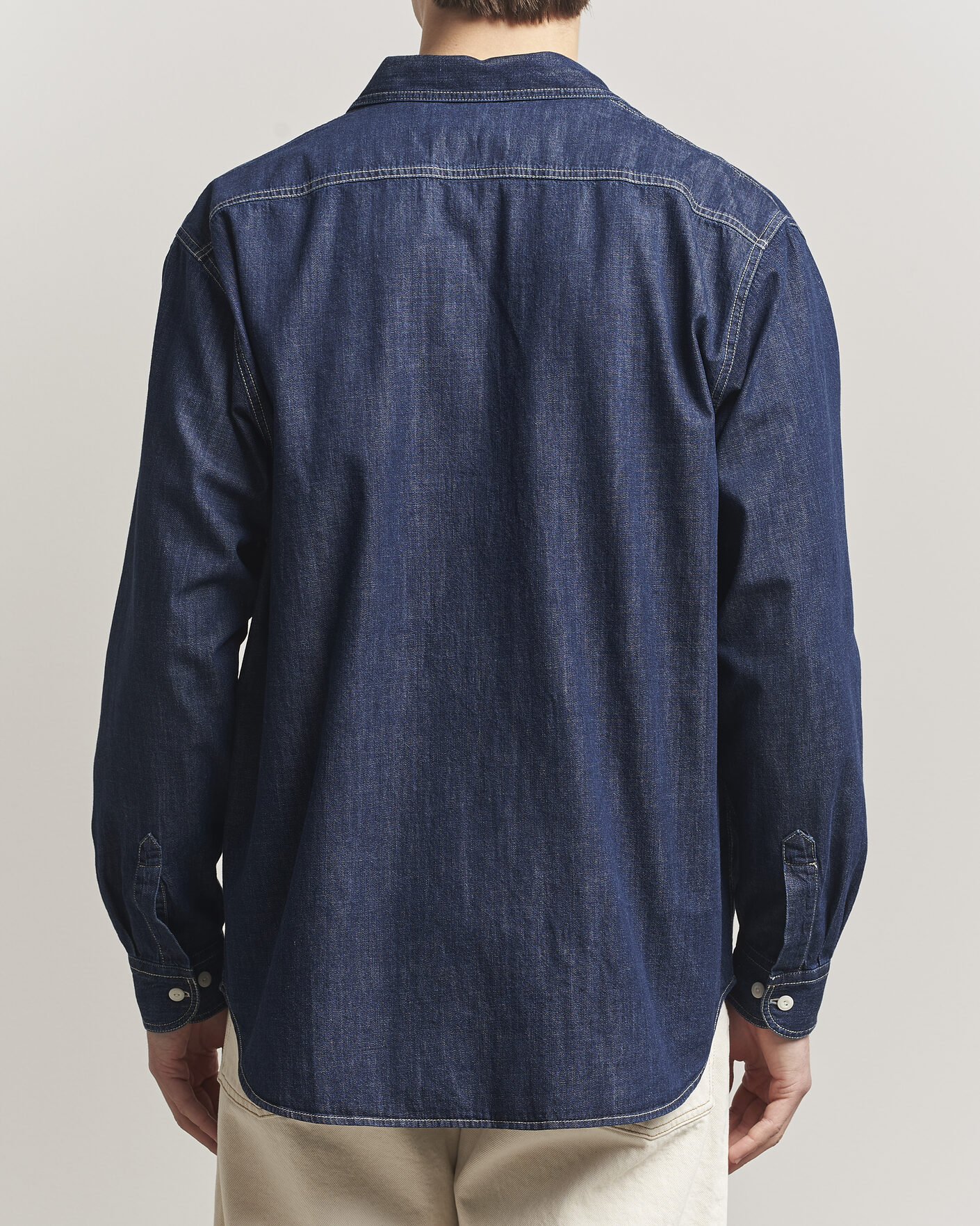 Heren | Overhemden | Nudie Jeans | Julian Denim Shirt Rinsed