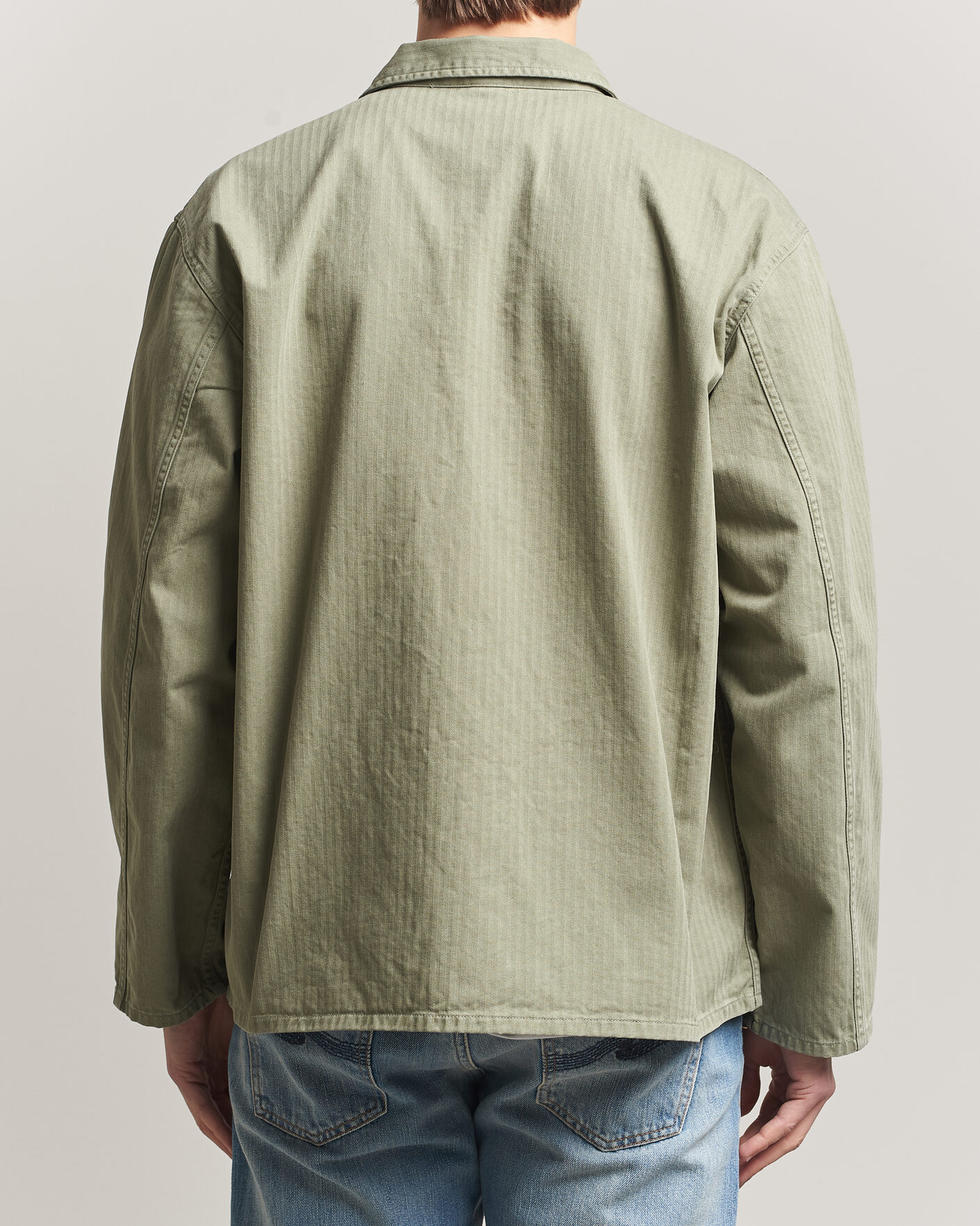 Heren | Overhemden | Nudie Jeans | Buddy Chore Jacket Pale Green