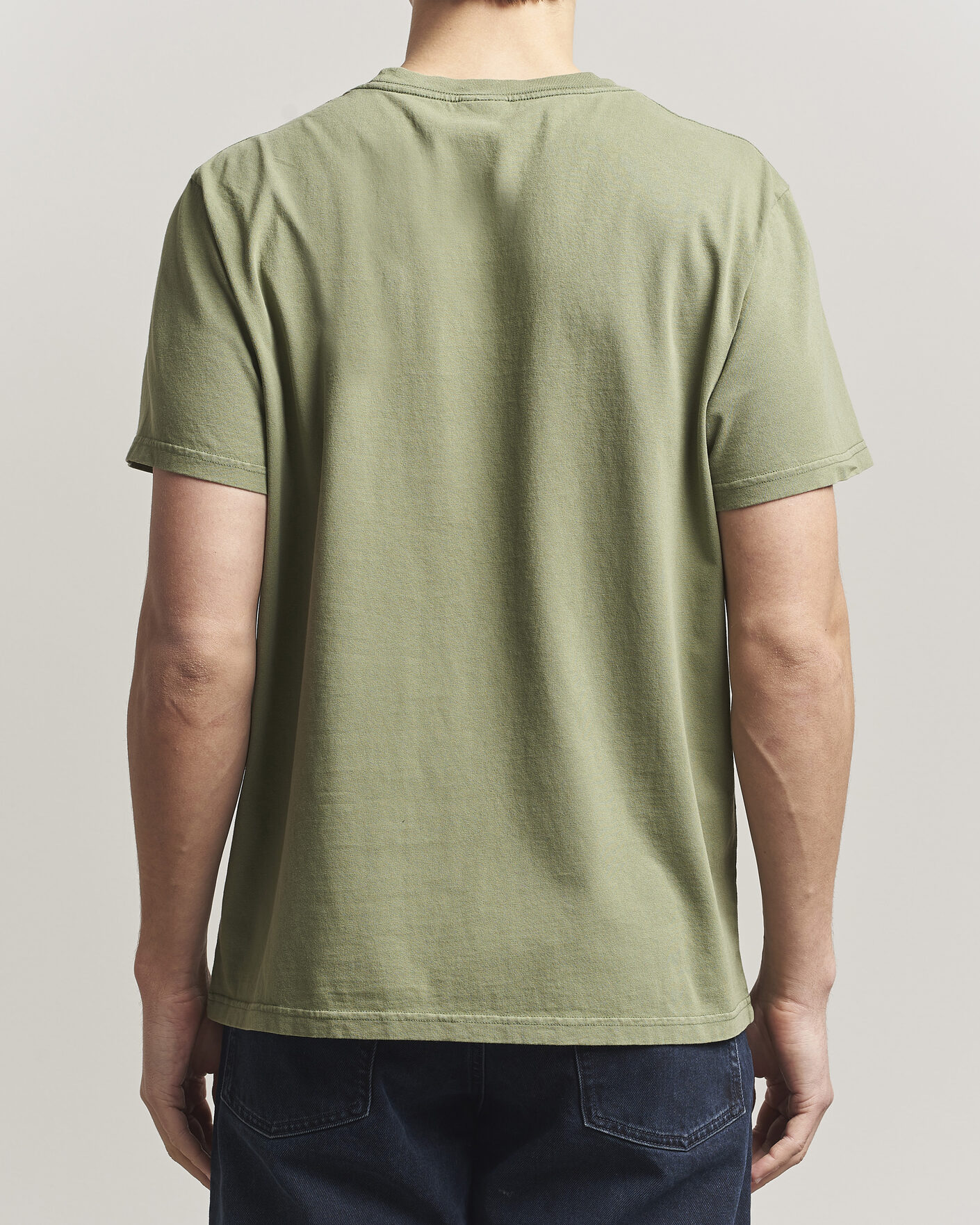 Heren | T-shirts | Nudie Jeans | Roy Printed T-Shirt Green