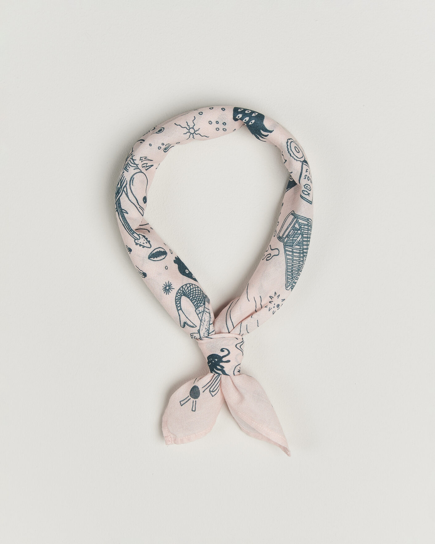 Heren | Sjaals | Nudie Jeans | Ingrid Printed Bandana Pink