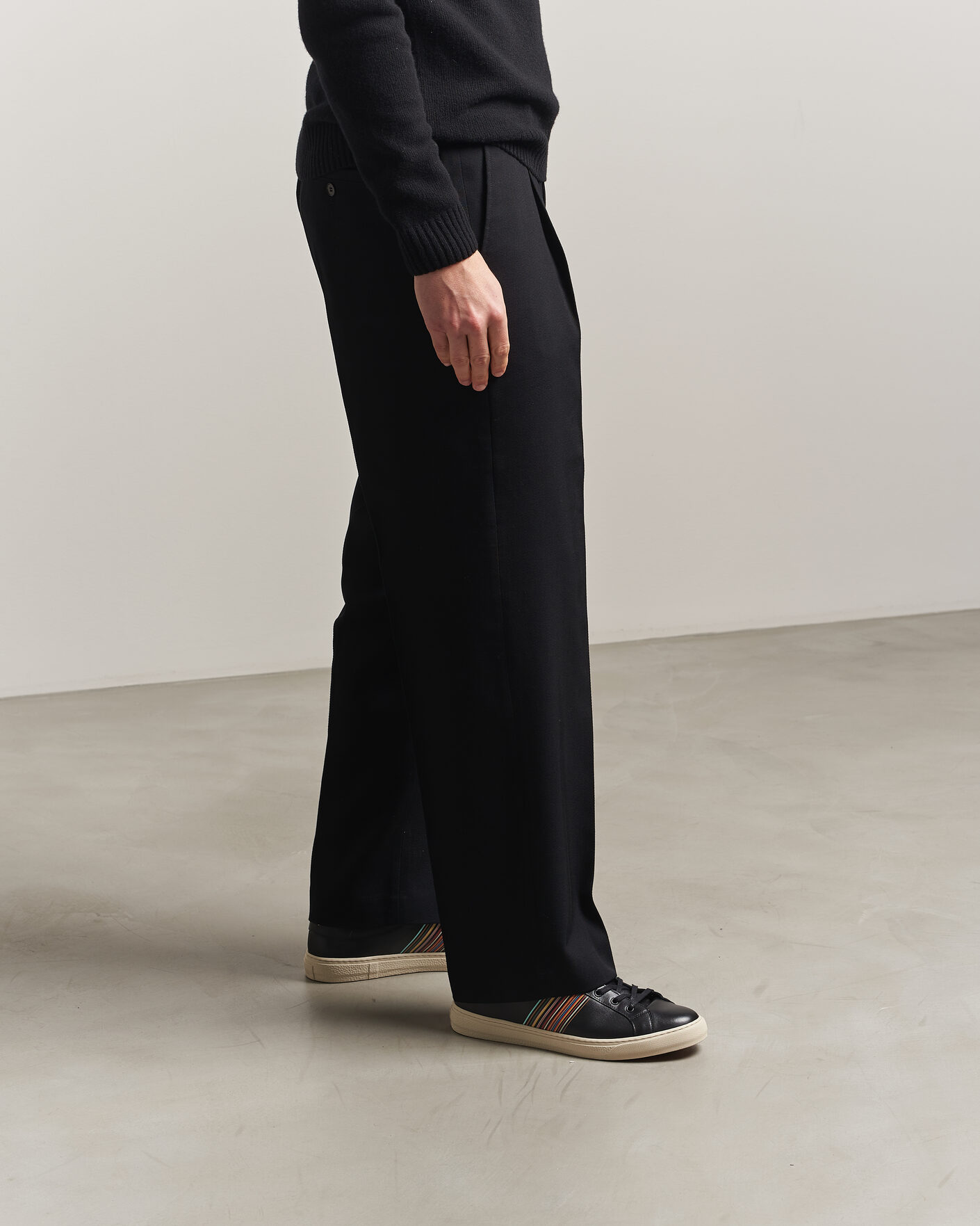 Heren | Sneakers | Paul Smith | Hansen Leather Sneaker Black