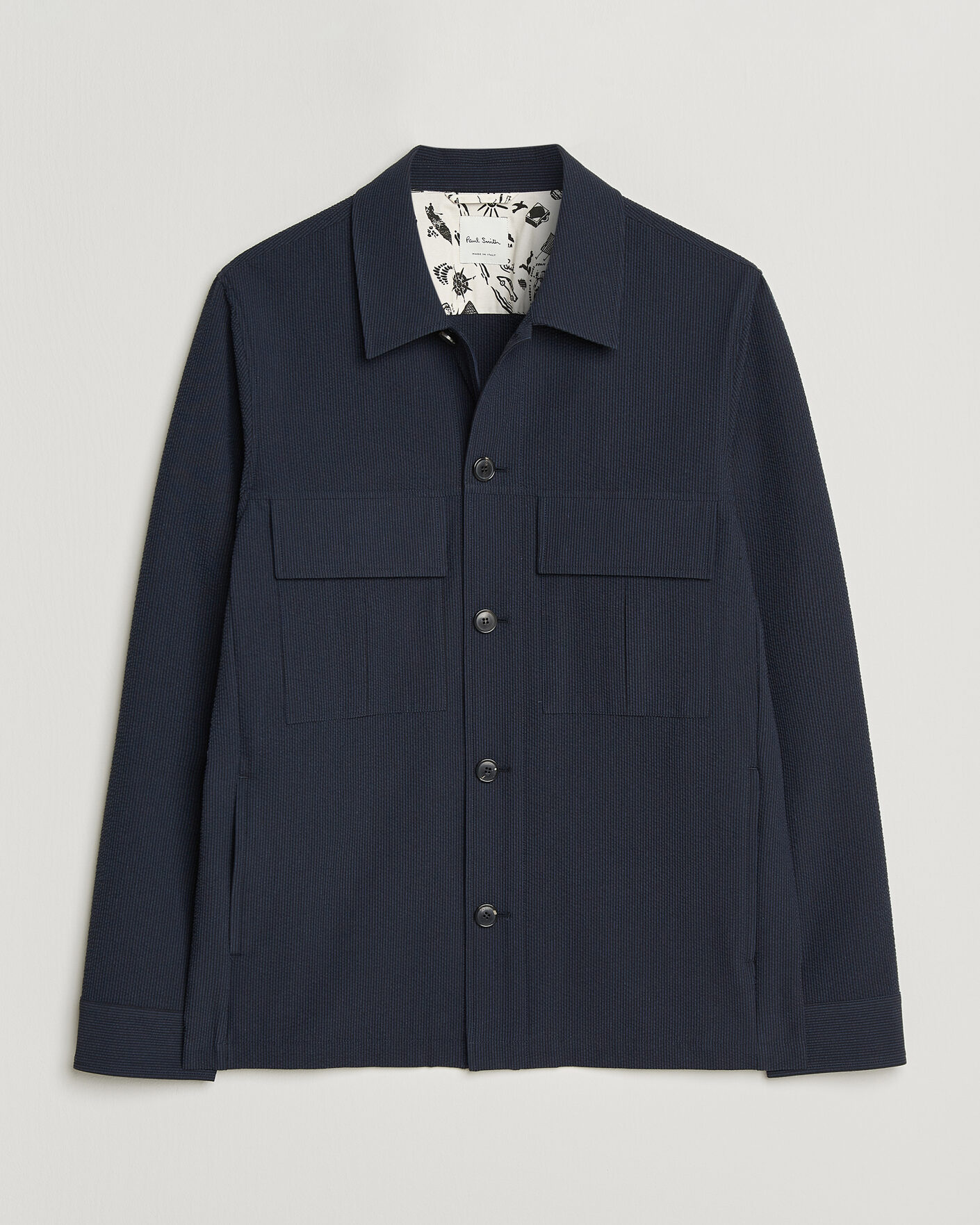 Heren | Overhemden | Paul Smith | Cotton Overshirt Navy