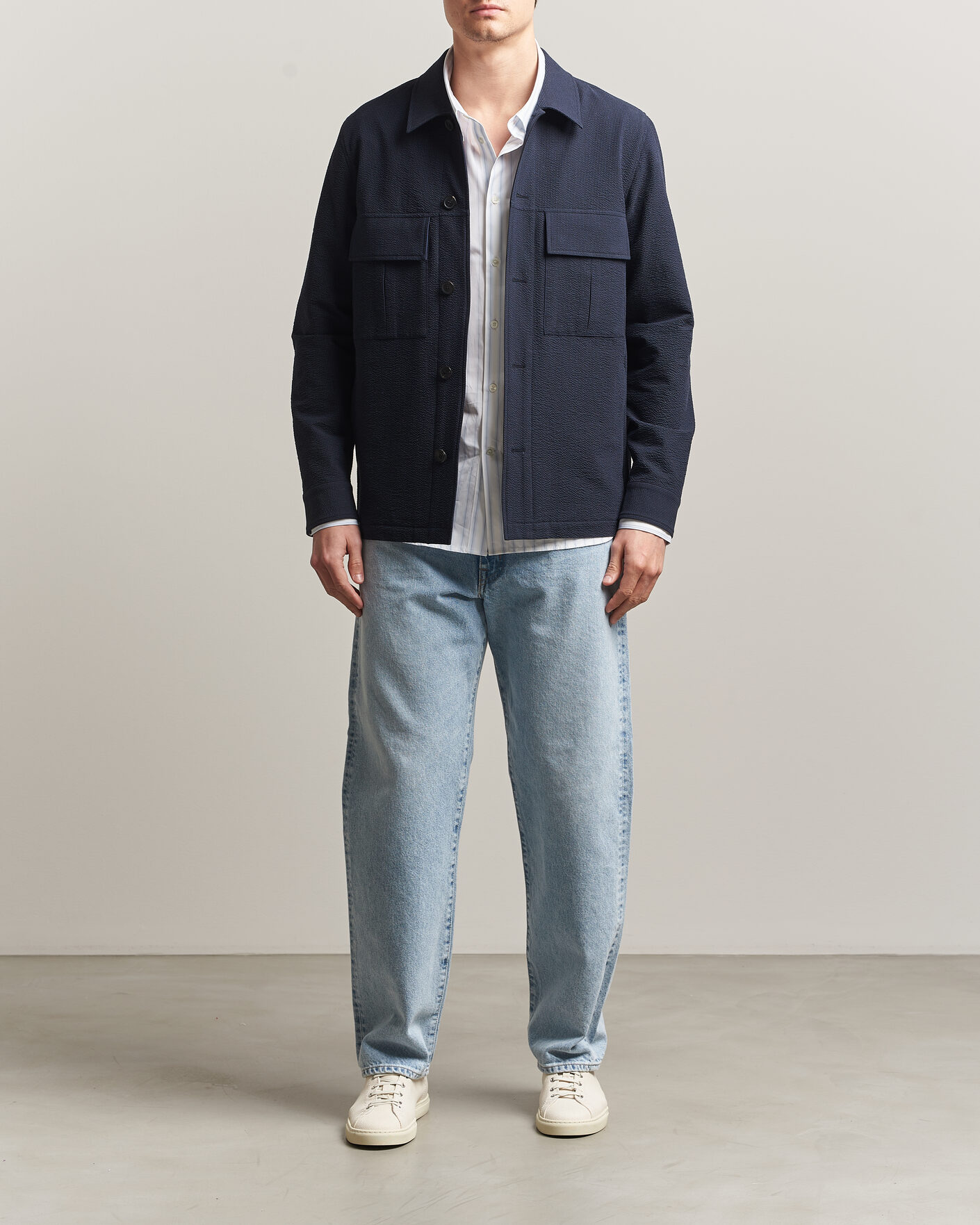 Heren | Overhemden | Paul Smith | Cotton Overshirt Navy