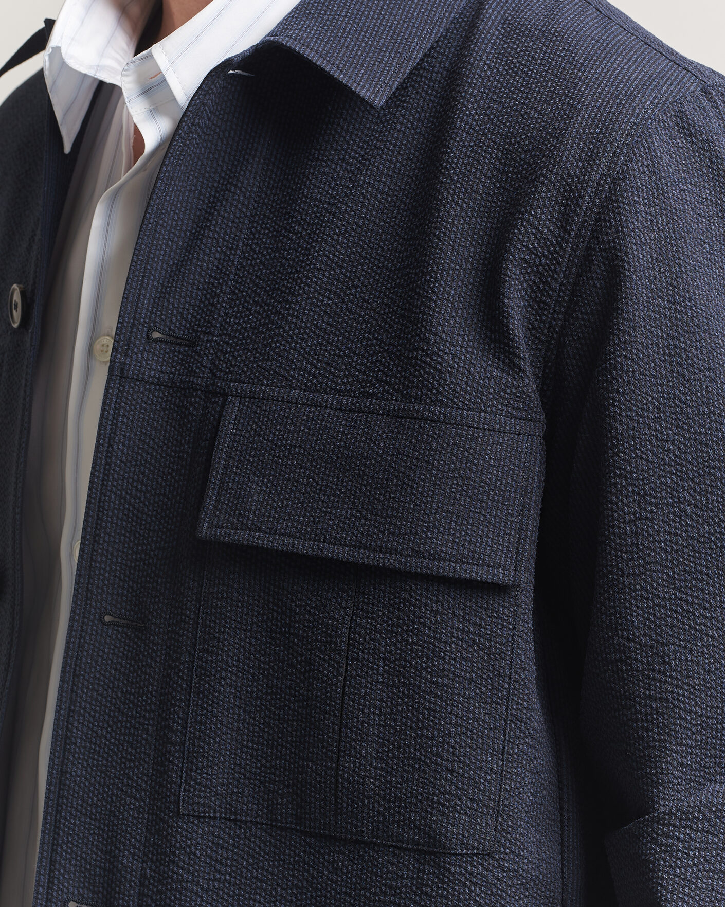 Heren | Overhemden | Paul Smith | Cotton Overshirt Navy