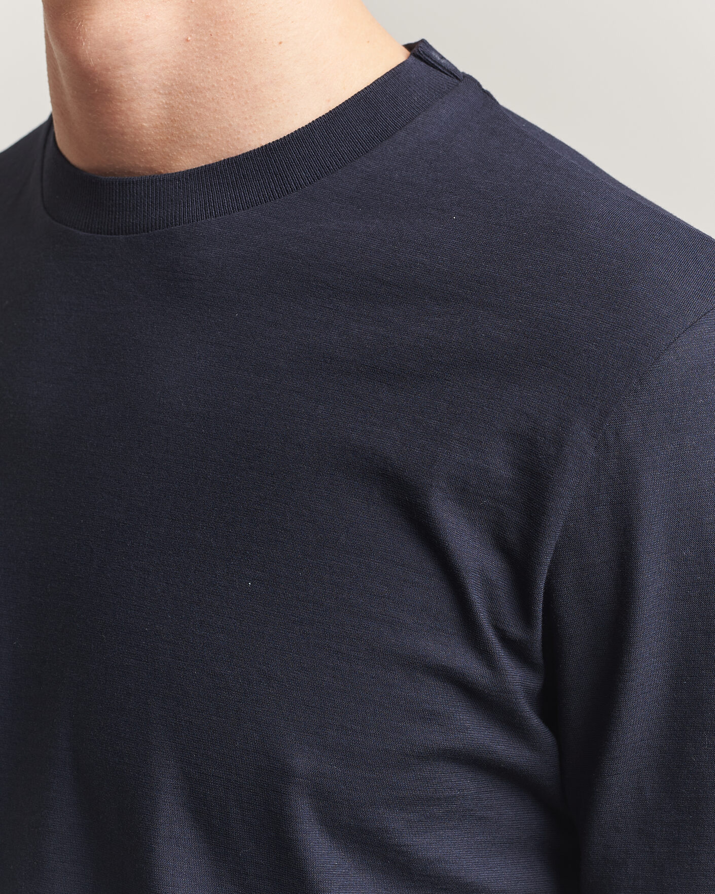 Heren | T-shirts | Paul Smith | Crew Neck T-Shirt Navy