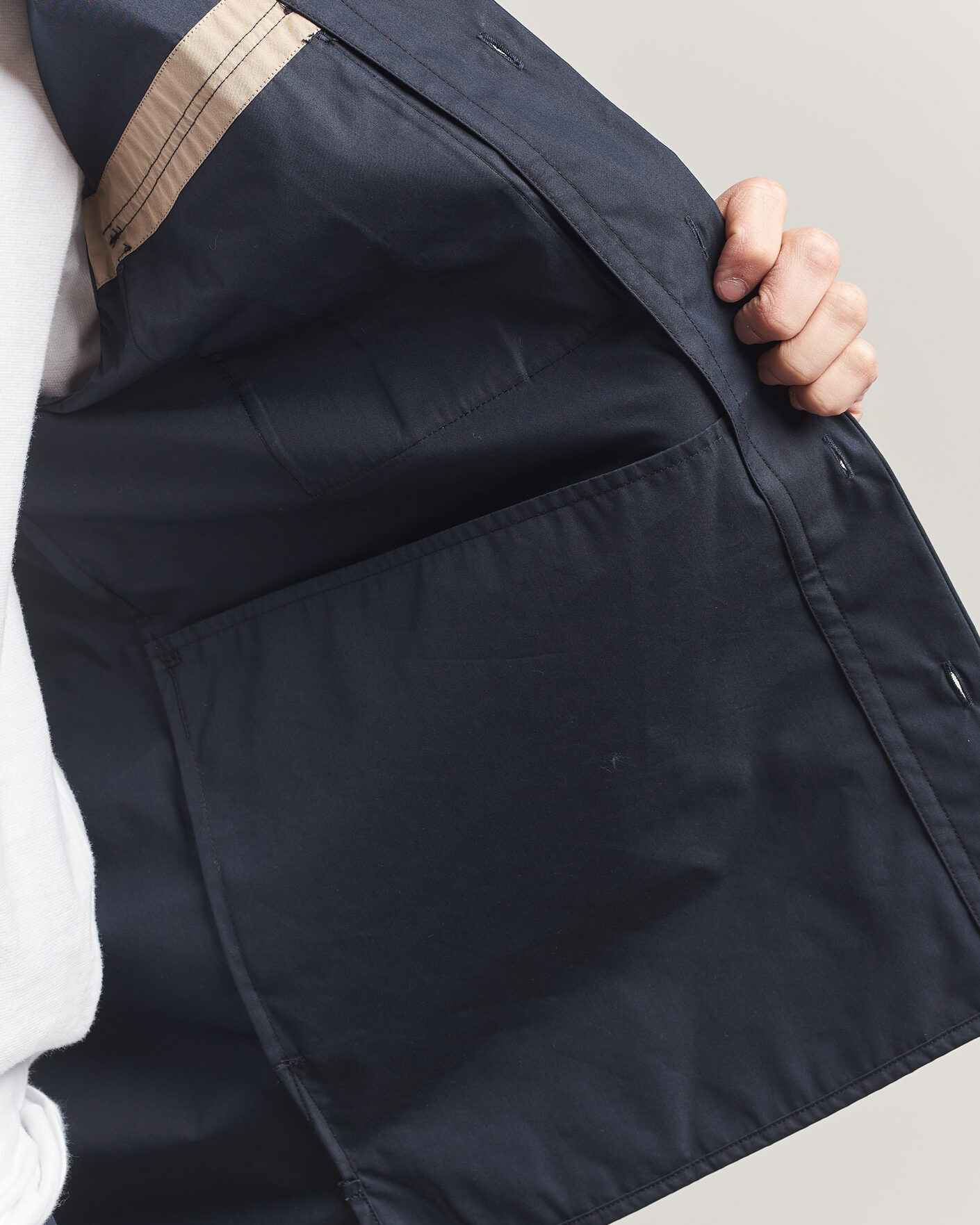 Heren | Overhemden | PS Paul Smith | Casual Cotton Overshirt Navy