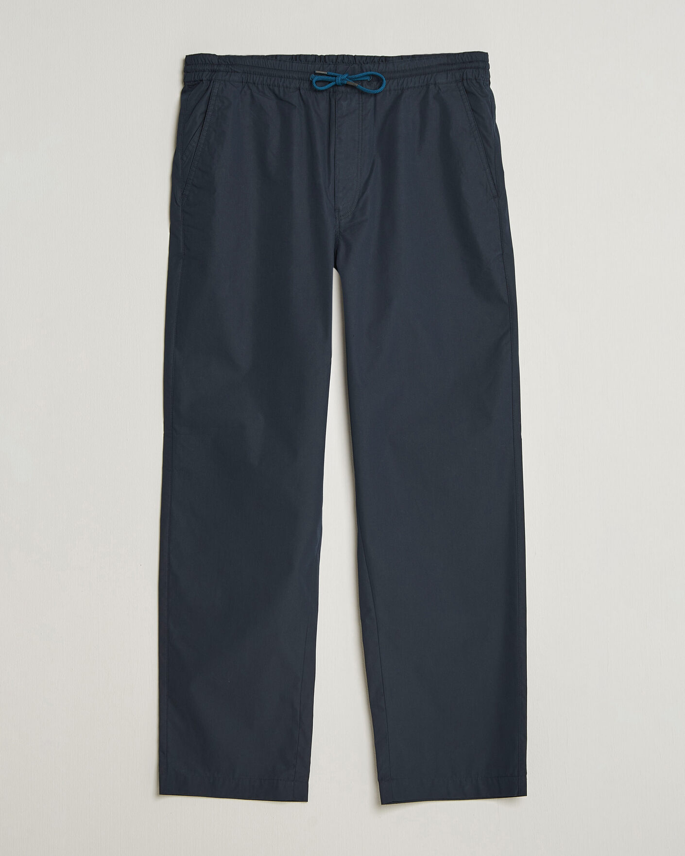 Heren | Broeken | PS Paul Smith | Casual Cotton Drawstring Trousers Navy