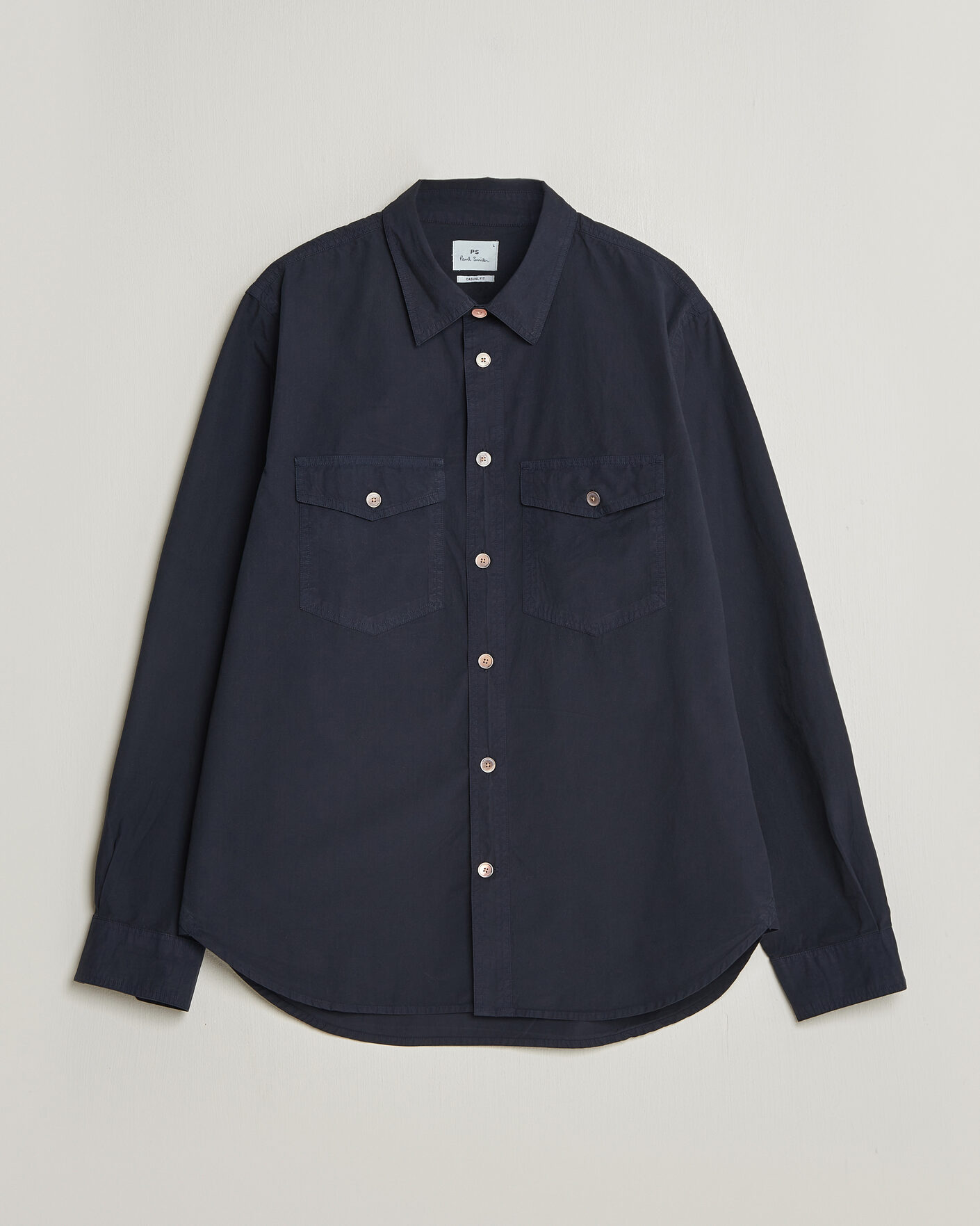 Heren | Overhemden | PS Paul Smith | Cotton Pocket Overshirt Navy