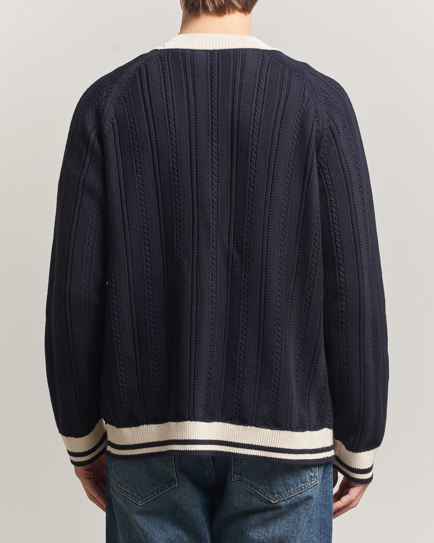 Heren | Truien | PS Paul Smith | Cotton Knitted Cardigan Navy