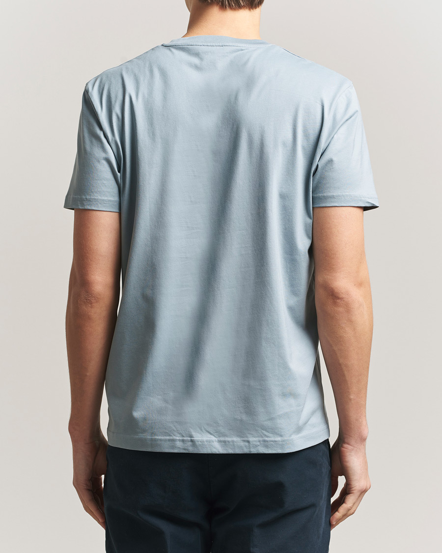 Heren | T-shirts | Sunspel | Riviera Midweight T-Shirt Stone Blue