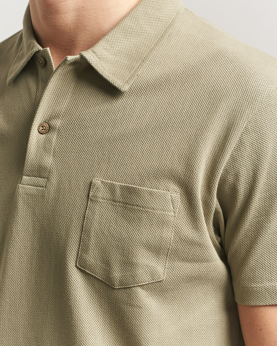 Heren | Polo's | Sunspel | Riviera Polo Shirt Pistachio