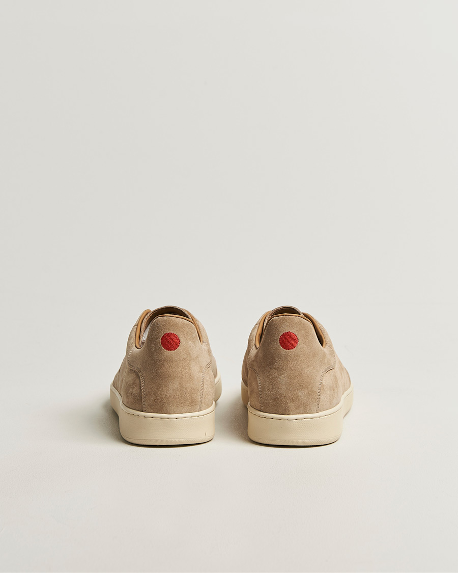 Heren | Sneakers | Kiton | Classic Suede Sneakers Sand