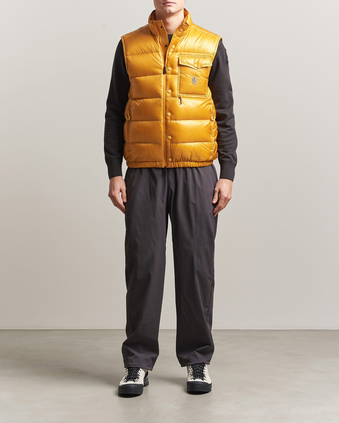 Heren | Gilets | Moncler Grenoble | Uychi Down Vest Yellow