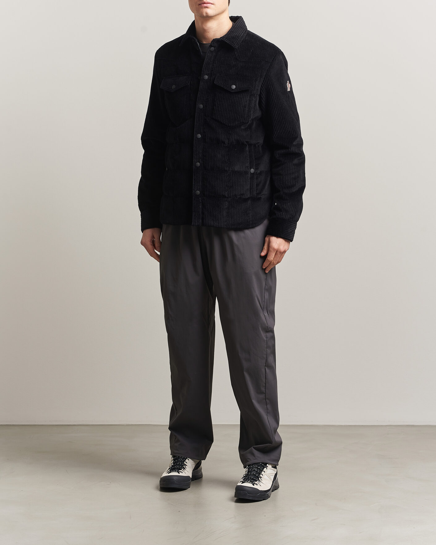 Heren | Jassen | Moncler Grenoble | Gelt Corduroy Shirt Jacket Black
