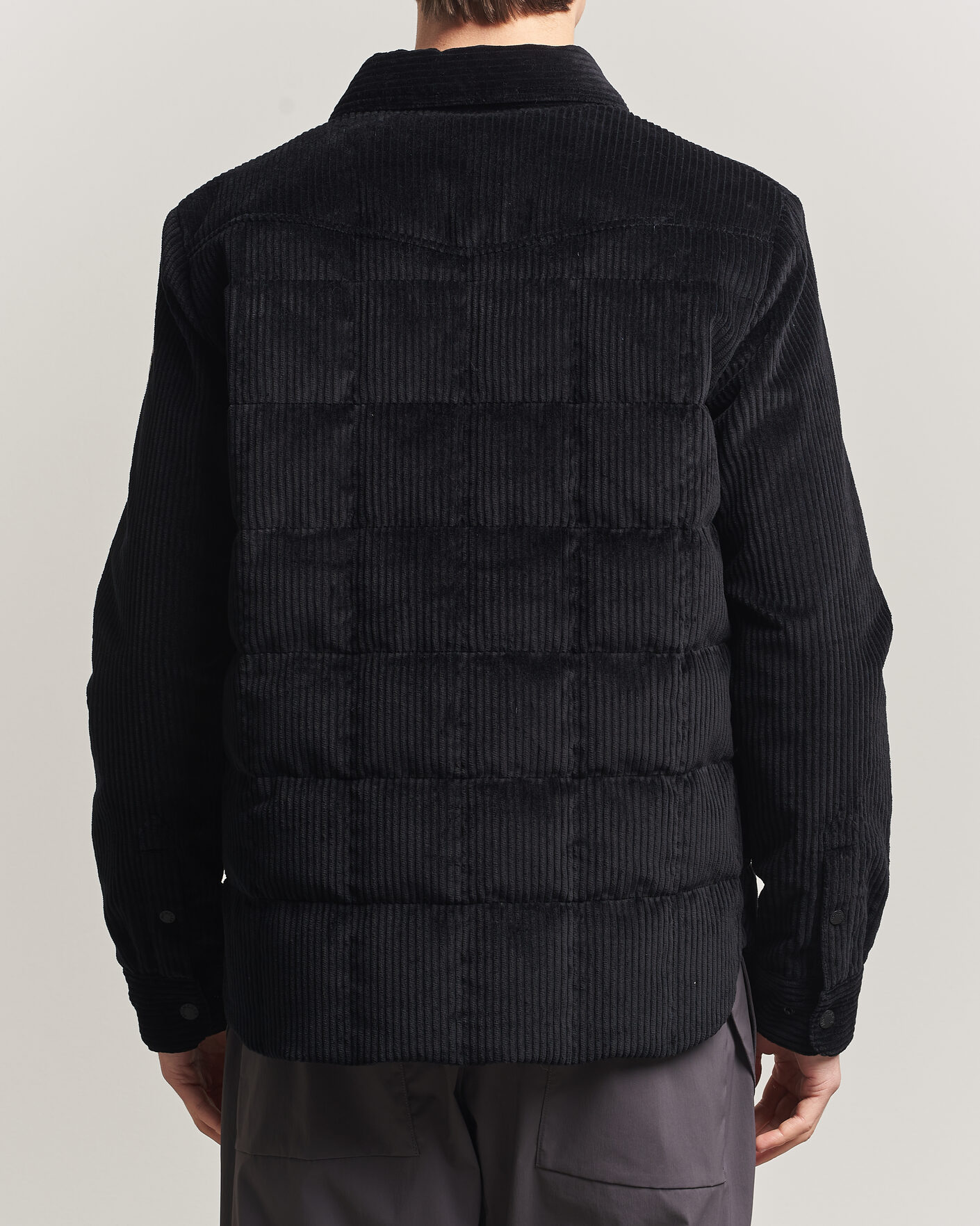 Heren | Jassen | Moncler Grenoble | Gelt Corduroy Shirt Jacket Black