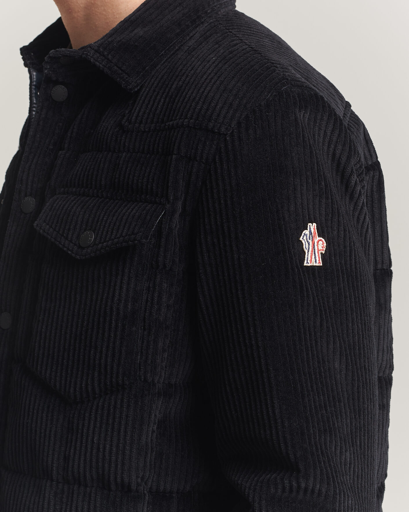 Heren | Jassen | Moncler Grenoble | Gelt Corduroy Shirt Jacket Black