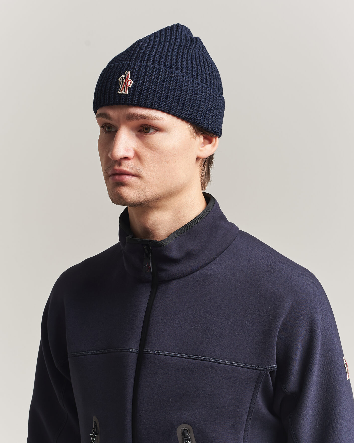 Heren | Mutsen | Moncler Grenoble | Rib Beanie Navy