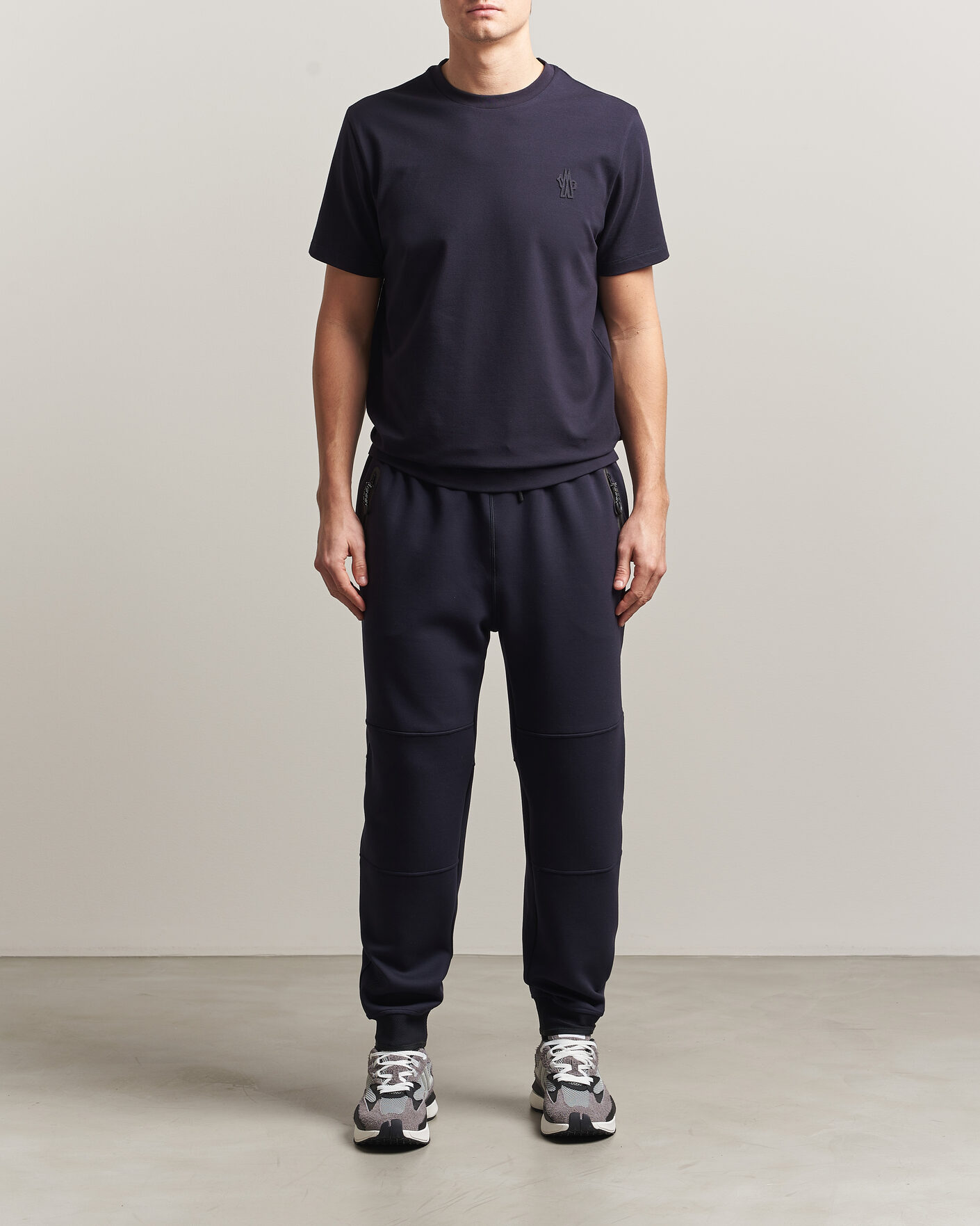 Heren | T-shirts | Moncler Grenoble | 3-Pack Logo T-Shirts White/Grey/Black