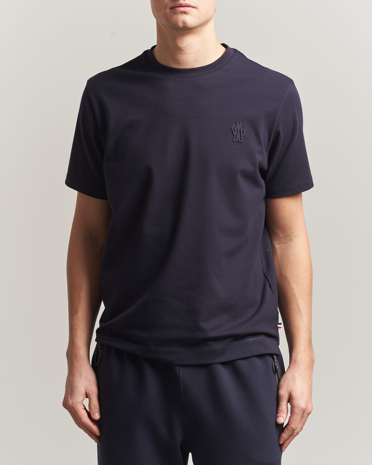 Heren | T-shirts | Moncler Grenoble | 3-Pack Logo T-Shirts White/Grey/Black