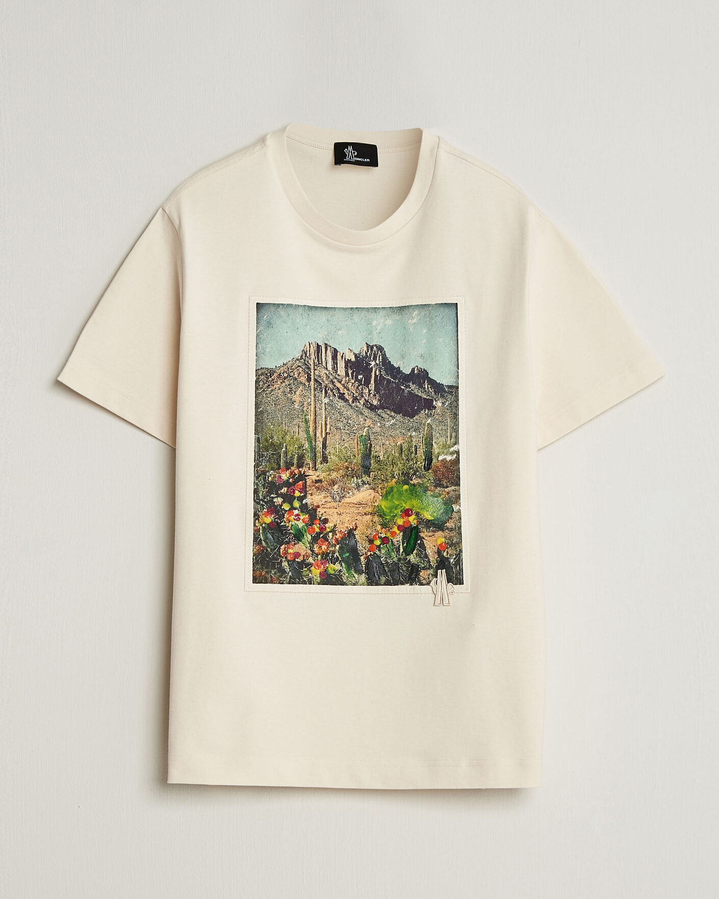 Heren | T-shirts | Moncler Grenoble | Mountain Print T-Shirt Off White