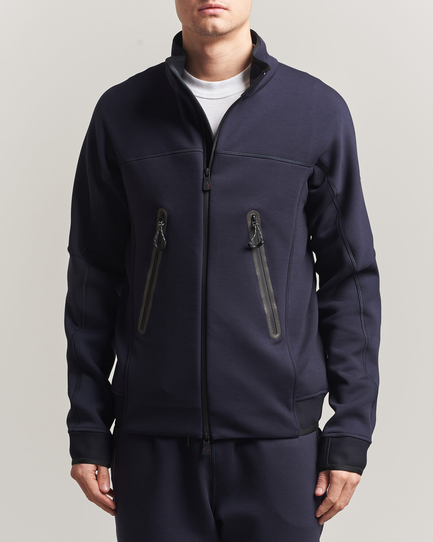 Heren | Truien | Moncler Grenoble | Zip Up Cardigan Navy