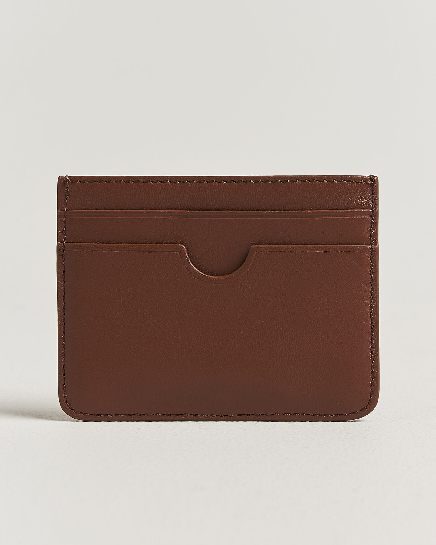 Heren | Portemonnees | AMI | Tonal Heart Logo Card Holder Caramel