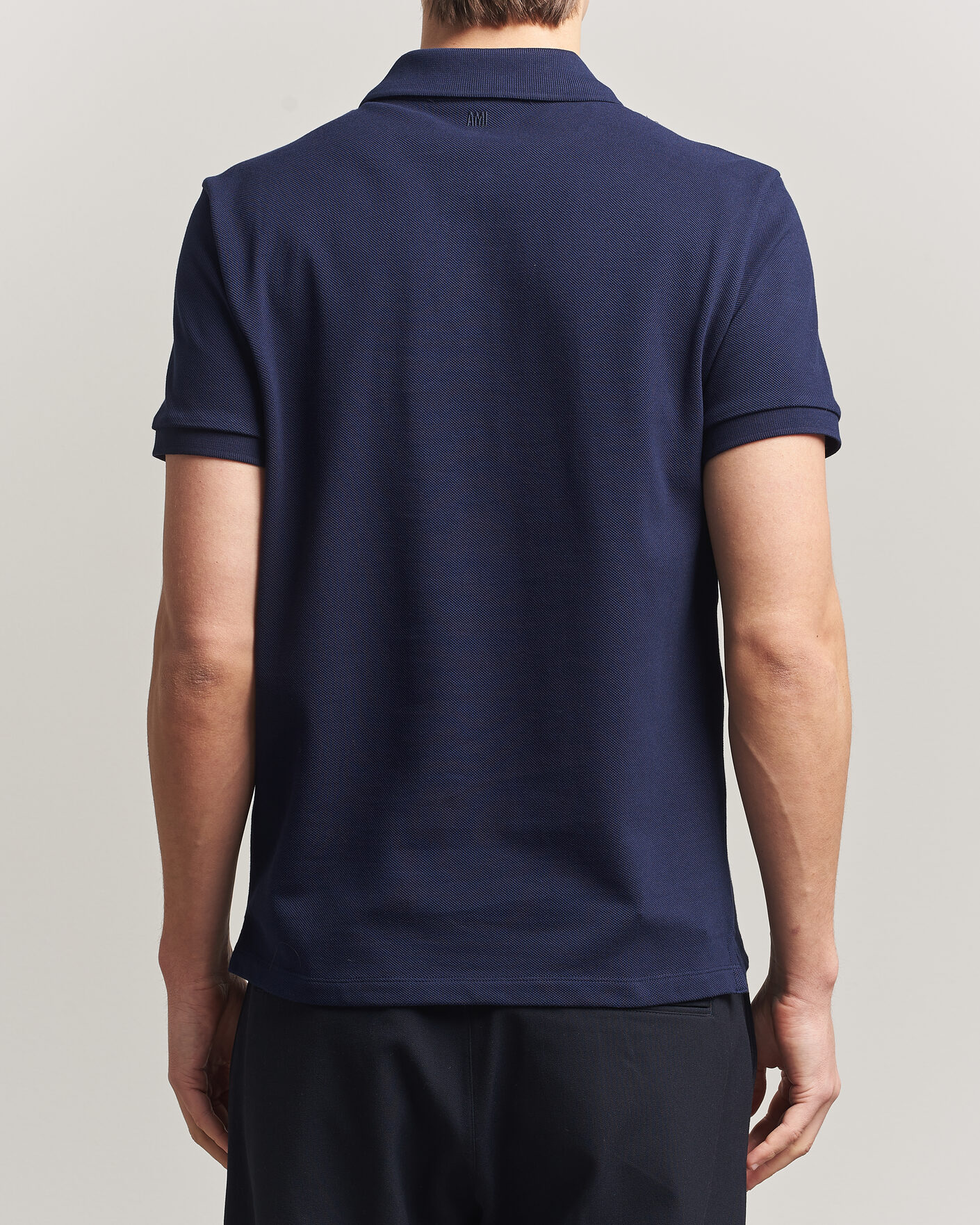 Heren | Polo's | AMI | Heart Logo Polo Navy